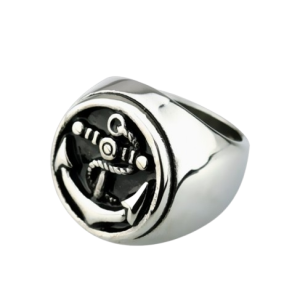 Bague Ancre en acier inoxydable