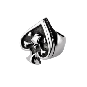 Bague en Forme de Pique en acier inoxydable