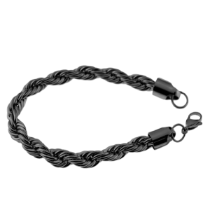 Le bracelet à maillons de chaîne en corde