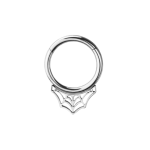 Piercing toile d’araignée en acier chirurgical