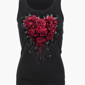T-shirt débardeur roses