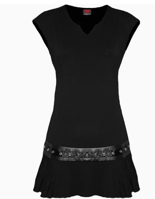robe courte cloutée